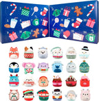 Adventskalender voor Kinderen – 24 Verzamelfiguurtjes in Mini Marshmallow-stijl, Aftellen naar Kerst, 3+ Jaar Default Title