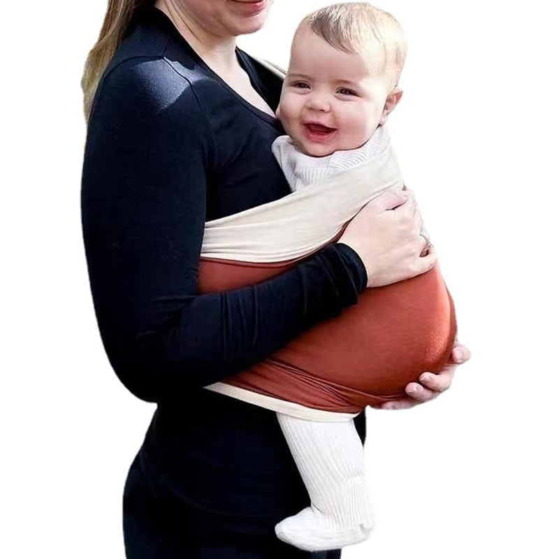 Comfortabele Baby Draagdoek – Zachte Rekbare Draagdoek voor Newborns & Baby's, Bruin, Zwart of Blauw – SnugCarry