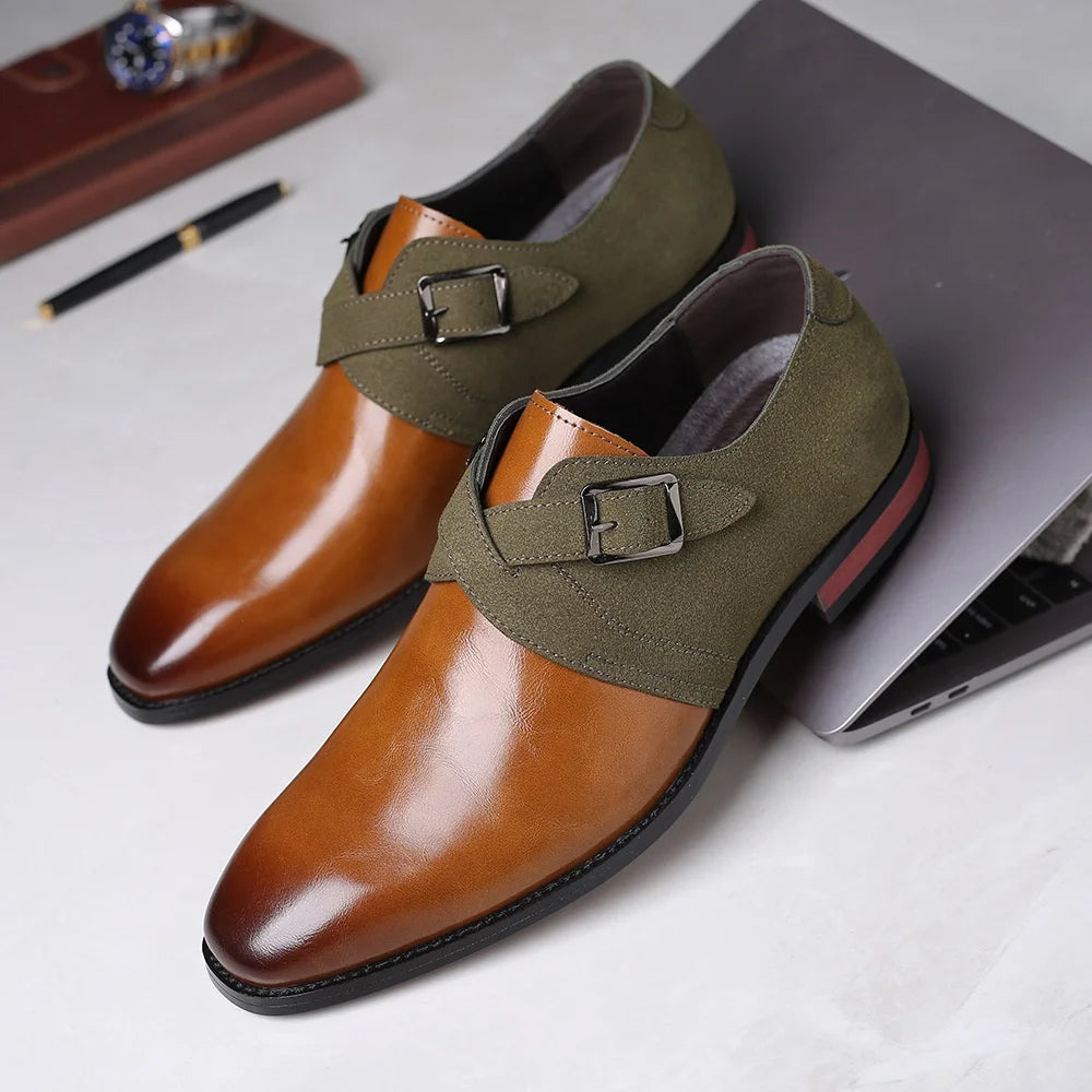 Hugo Heren Gespschoenen | Luxe Leer, Klassiek Elegant 0