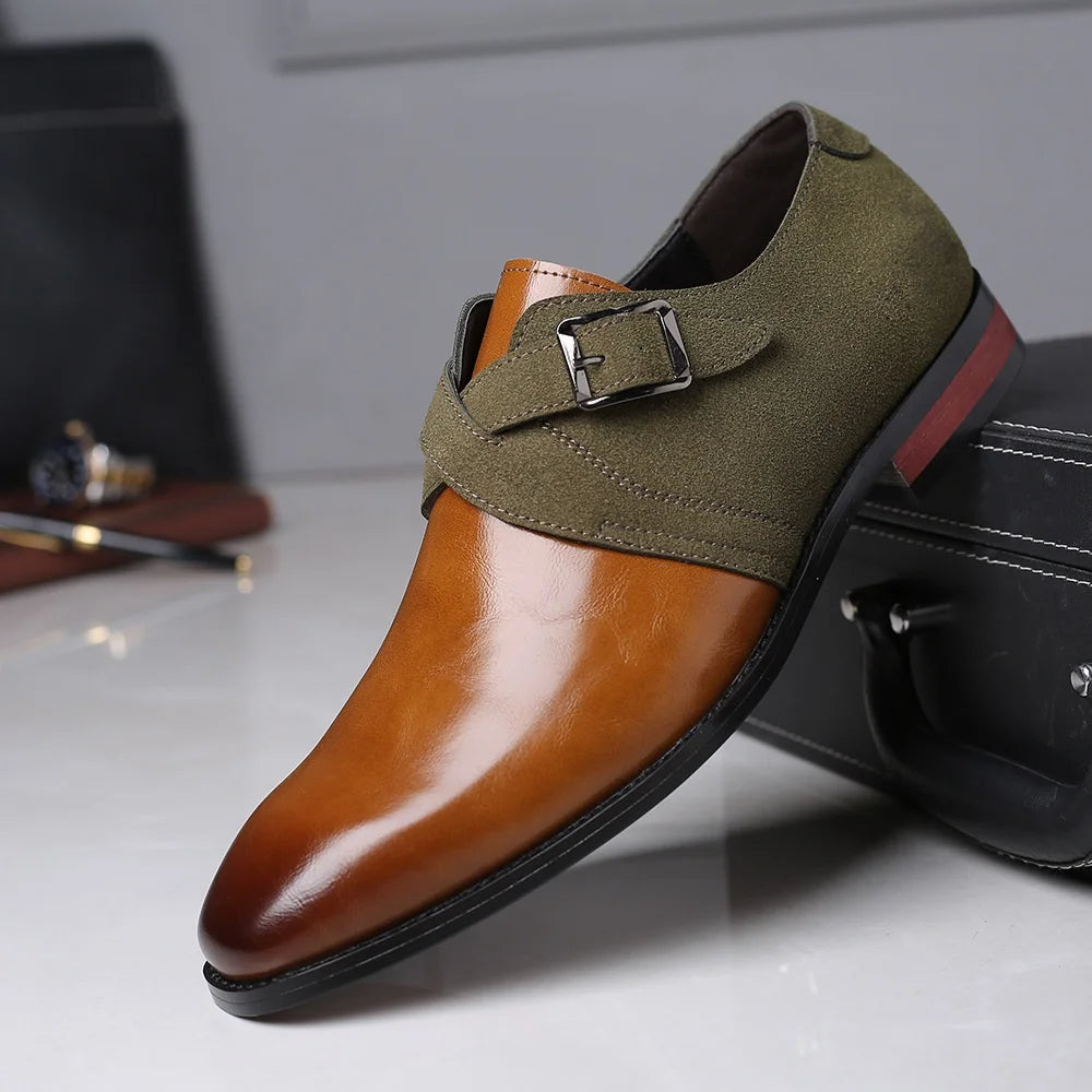 Hugo Heren Gespschoenen | Luxe Leer, Klassiek Elegant 3