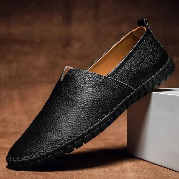 Hugo Heren Instappers | Leer, Comfortabel Casual 3