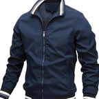 Jas Heren Rits Lichtgewicht Marineblauw