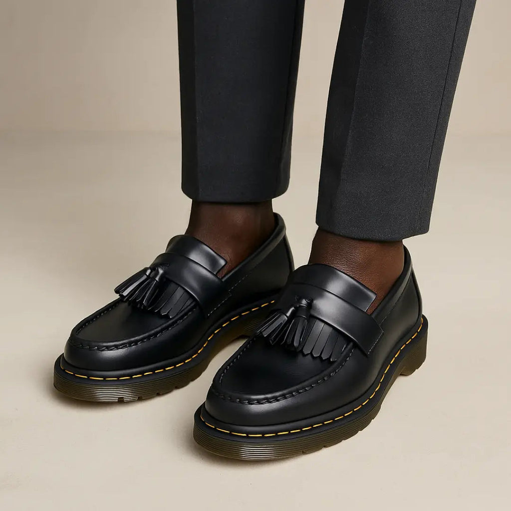 Hugo Heren Loafers | Leer, Kwastjes, Casual Chic 0