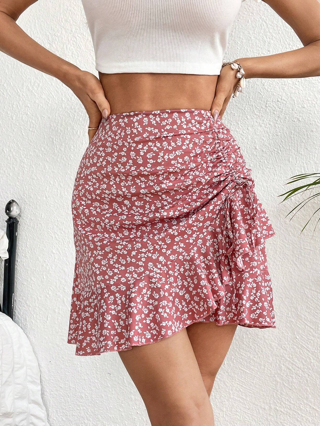 Amara | Rok Dames - Bloemenprint Boho