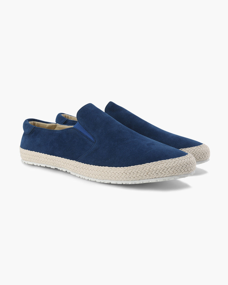 Jacob Heren Espadrille | Suède Slip-On met Jute Zool 2