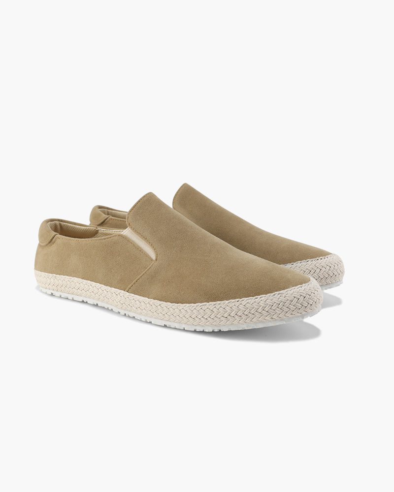 Jacob Heren Espadrille | Suède Slip-On met Jute Zool 4