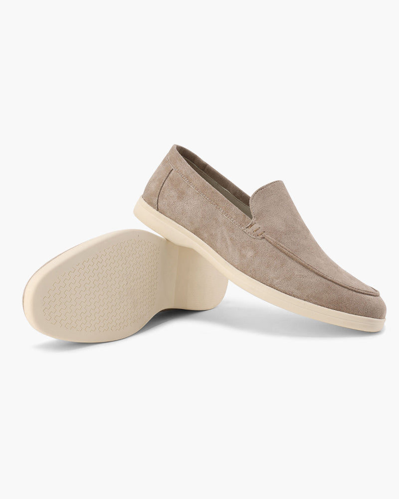Jaxon Heren Loafers | Suède, Zwarte Elegante Instappers 0