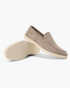 Jaxon Heren Loafers | Suède, Zwarte Elegante Instappers 0