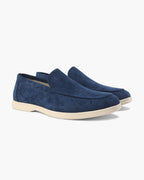 Jaxon Heren Loafers | Suède, Zwarte Elegante Instappers 12