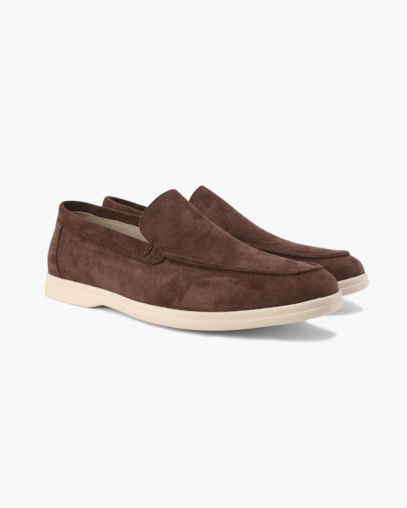 Jaxon Heren Loafers | Suède, Zwarte Elegante Instappers 14
