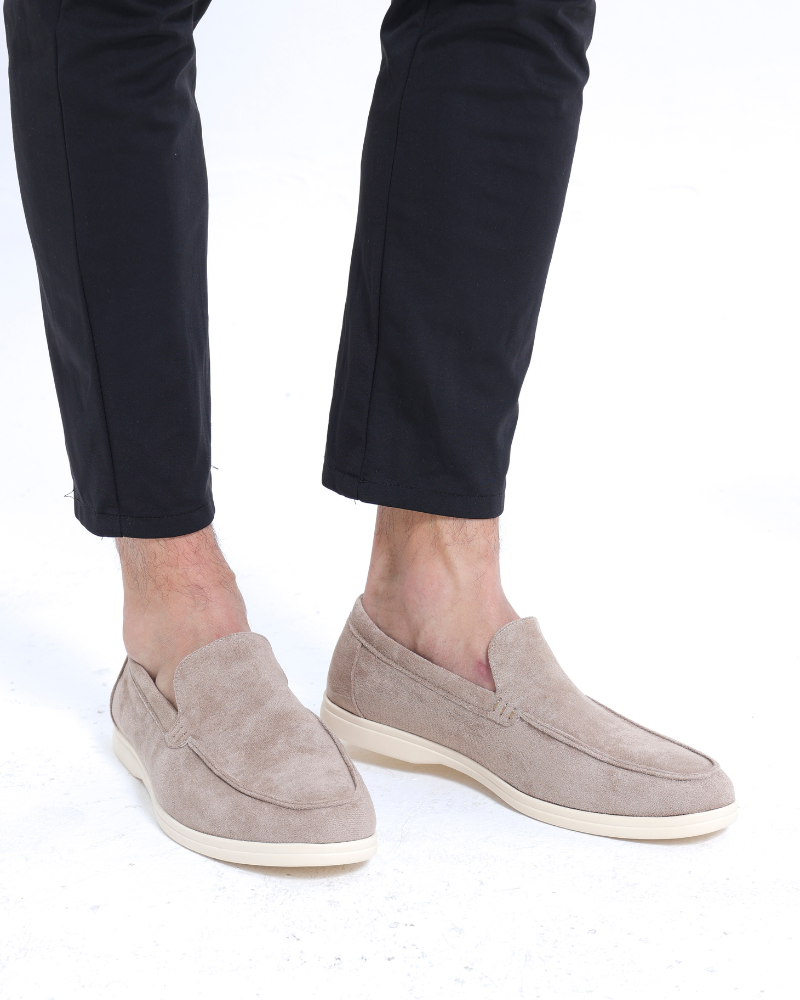 Jaxon Heren Loafers | Suède, Zwarte Elegante Instappers 2