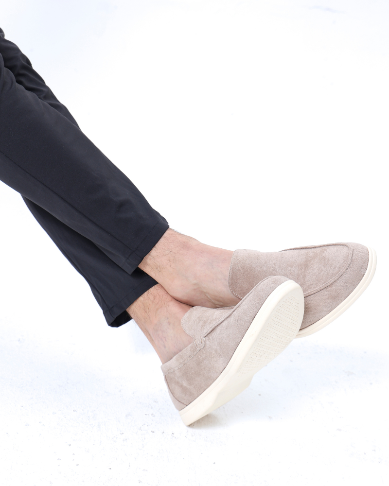 Jaxon Heren Loafers | Suède, Zwarte Elegante Instappers 3