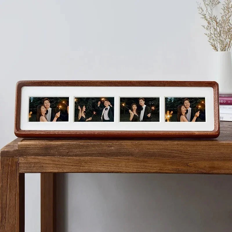 Jessie Fotolijst van Massief Hout voor Drieluik en Viervoudige Foto's - Klassiek en Elegante Fotolijsten voor Thuis en Kantoor 11