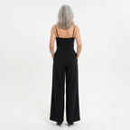 Lysandra | Jumpsuit Dames - Sweetheart Wijde Pijpen