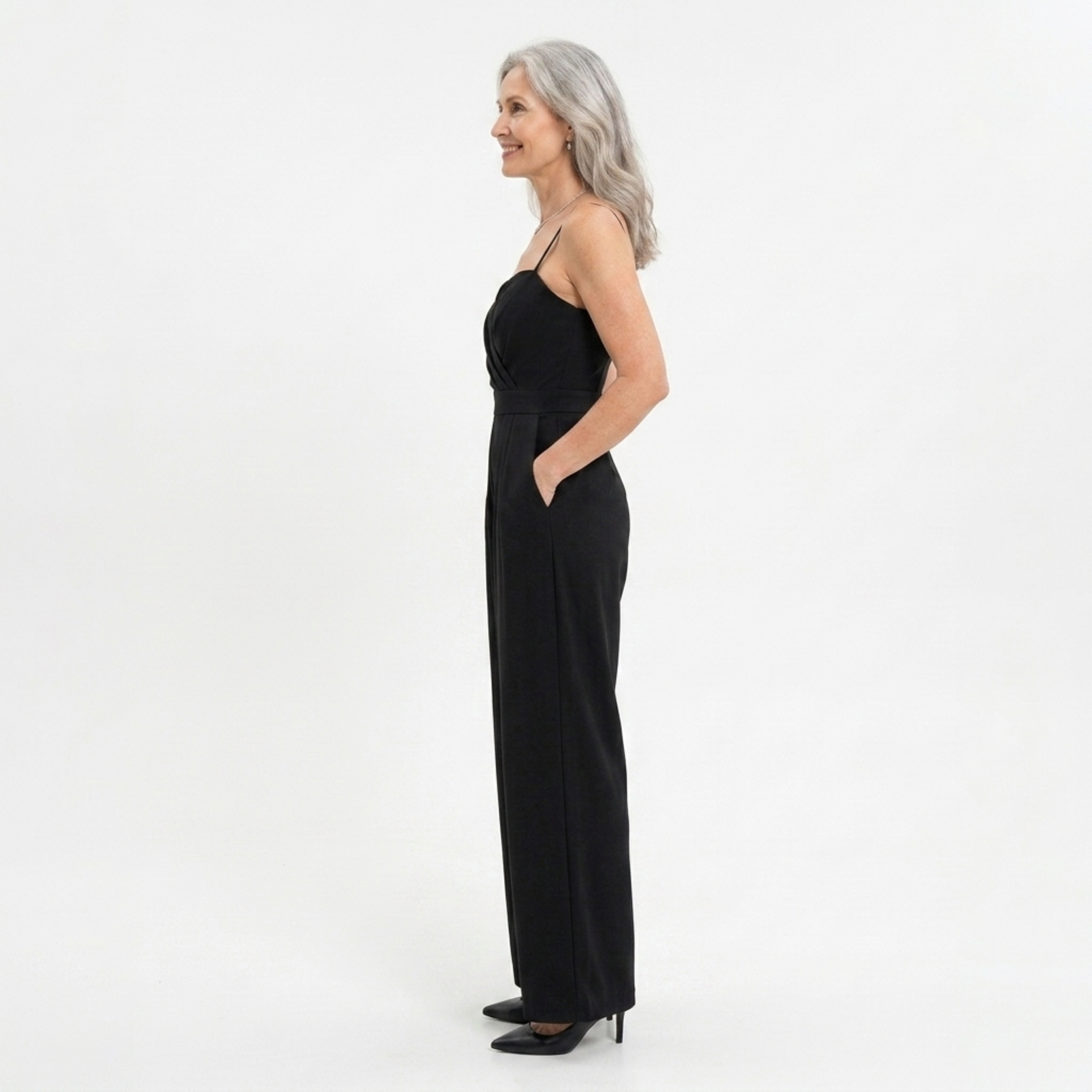 Lysandra | Jumpsuit Dames - Sweetheart Wijde Pijpen