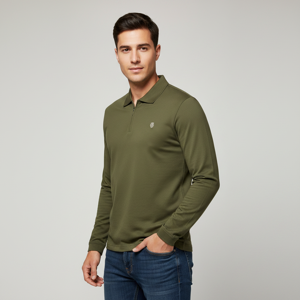 Polo Heren Lange Mouwen
