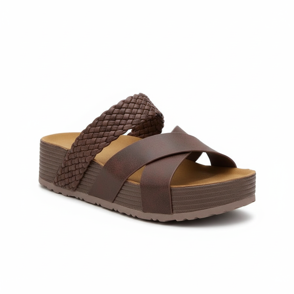 Kira | Dames Sandalen - Orthopedisch en Ademend Vegan Leer