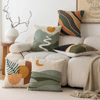 Kussenhoes 45x45cm van Zacht Fluweel met Abstract Ontwerp voor Bank Kussens en Binnenkussen 1