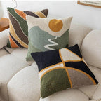 Kussenhoes 45x45cm van Zacht Fluweel met Abstract Ontwerp voor Bank Kussens en Binnenkussen 3