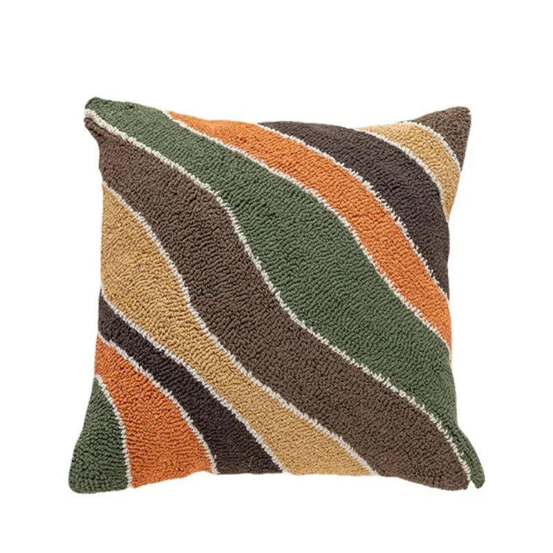 Kussenhoes 45x45cm van Zacht Fluweel met Abstract Ontwerp voor Bank Kussens en Binnenkussen 6