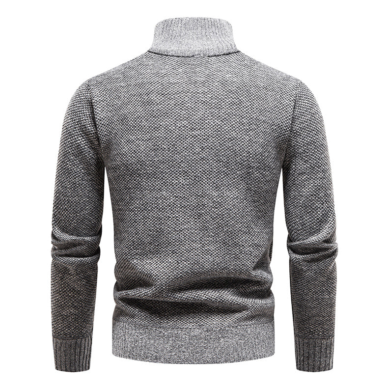 Trui Heren Half-Zip Comfortabel