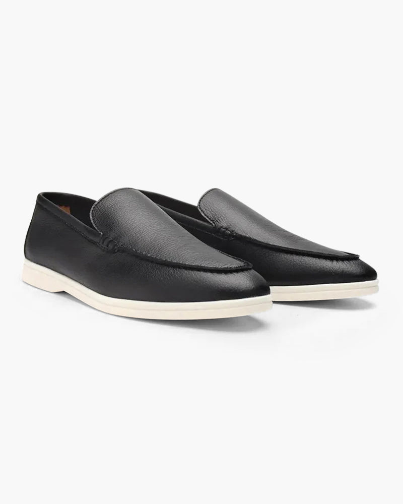 Logan Heren Loafer | Vintage Koeienhuid Leder Bicolor 1