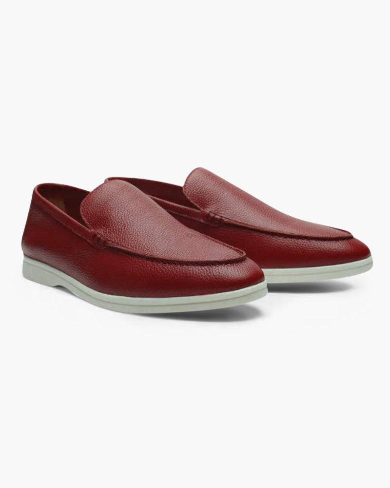 Logan Heren Loafer | Vintage Koeienhuid Leder Bicolor 5