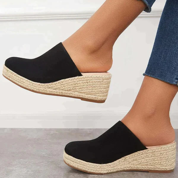 Lumi | Dames Muiltjes - Architectonische Sleehak, Casual Chic