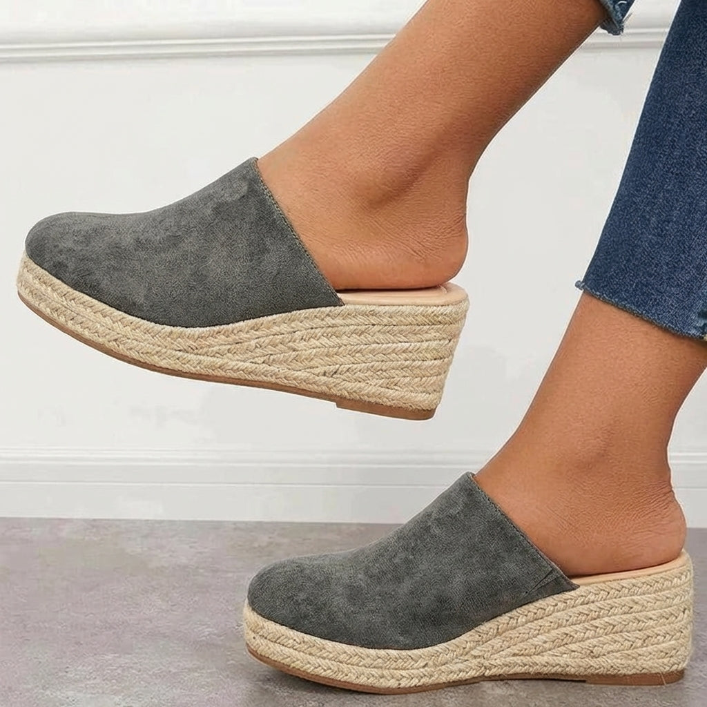 Lumi | Dames Muiltjes - Architectonische Sleehak, Casual Chic