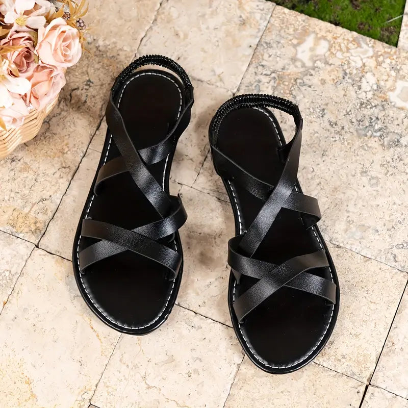 Luna | Dames Sandalen - Imitatieleer, Casual Elegantie