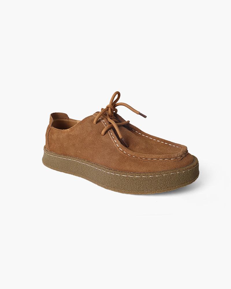 Maverick Heren Mokassin | Suède, Kreppzool, Robuust Design 4