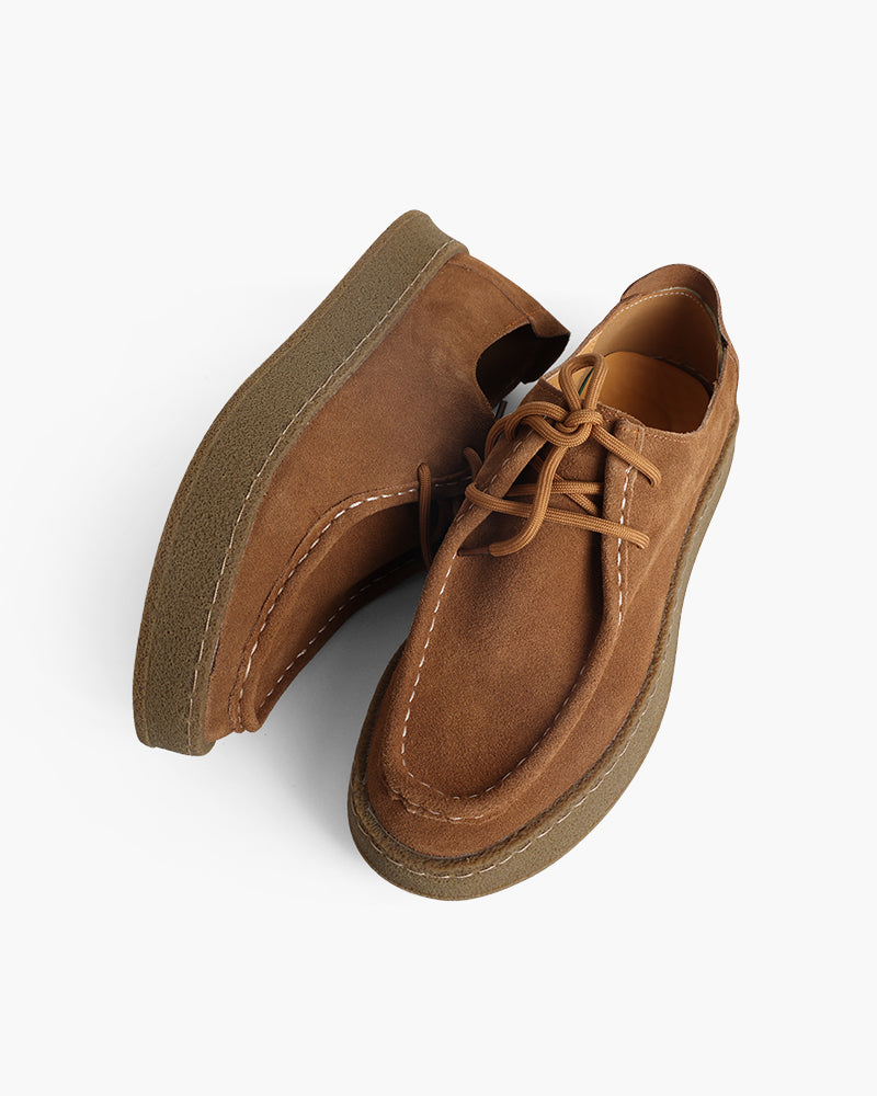 Maverick Heren Mokassin | Suède, Kreppzool, Robuust Design 5