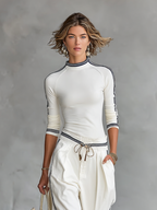 Maya | Dames Tweedelige Set - Zachte Katoenmix, Casual Sportset