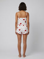 Novalie | Nachtkledingset Dames - Hartenprint