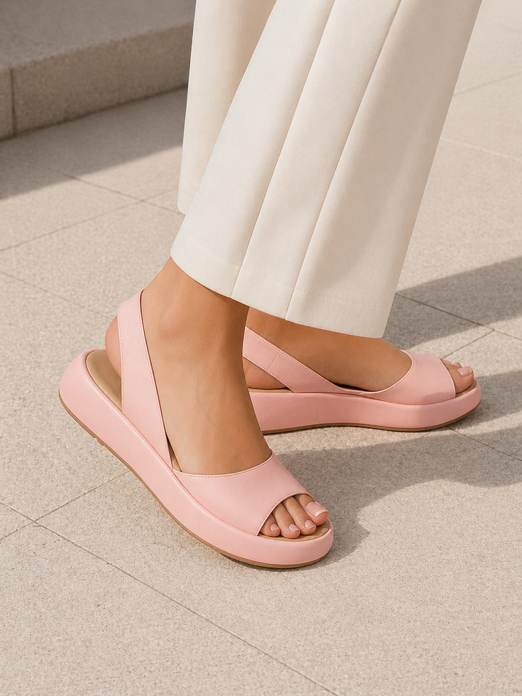 Aveline | Sandalen Dames - Minimalistisch Ontwerp, Open Neus
