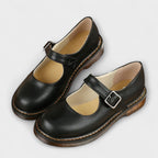 Mila | Dames Schoenen - Platte Zool met Gesp, Casual Elegantie
