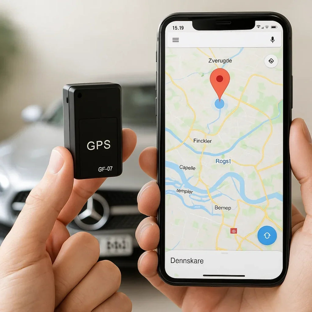 Mini GPS-tracker met geluid, magneet en realtime tracking voor auto, fiets en tas 7