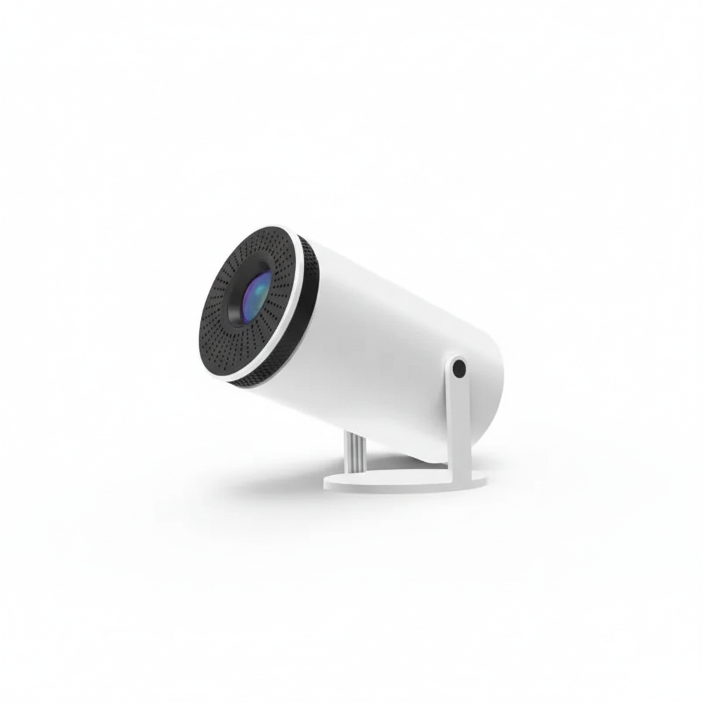 Mini Projector met Android 12 – Beamer tot 130 Inch, Wi-Fi 6, Bluetooth 5.2, Automatische Keystone, 1080p Ondersteuning & Speaker