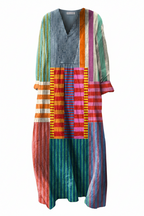 Mira | Dames Jurk - Geometrische Print, Elegante Pasvorm