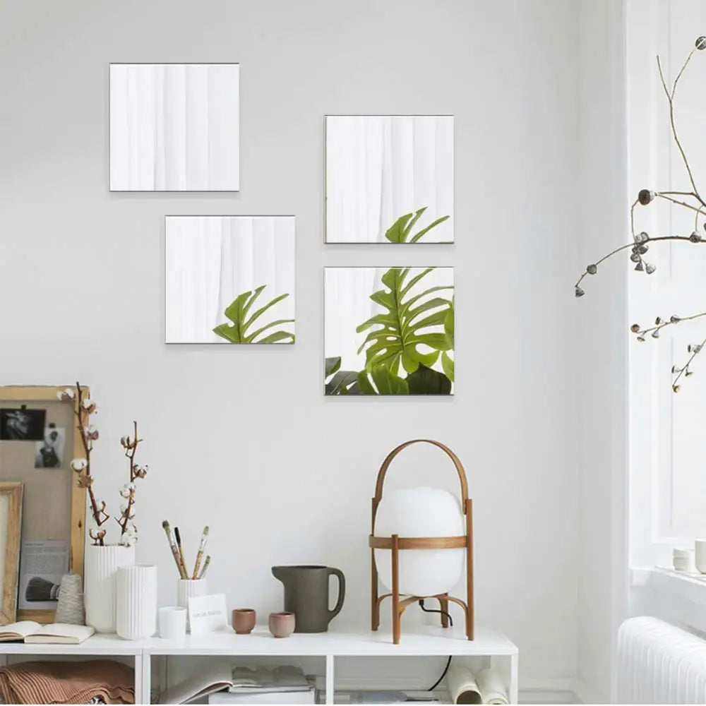 Moderne 3D Spiegel Muurstickers van Hoogwaardig Acrylaat – Decoratie voor Muren, Deuren en Meubels, Verkrijgbaar in Verschillende Maten 6