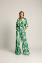 Lysandra | Jumpsuit Dames - Polyester Mix - V-hals