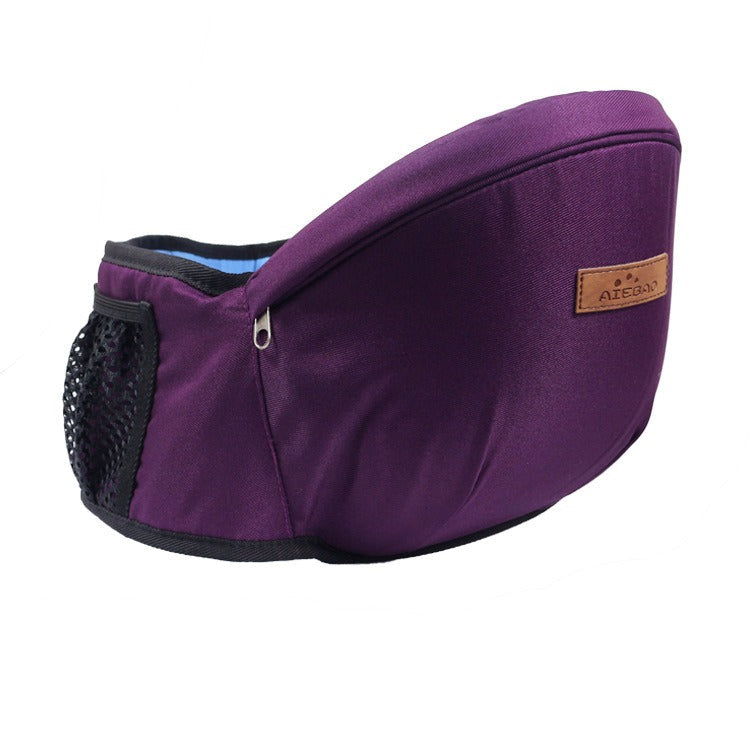 Ergonomische Baby Heupdrager – Heupzitje voor Peuters met Zitje, Draagzak Heupdrager, 7 Kleuren – HugEase Paars