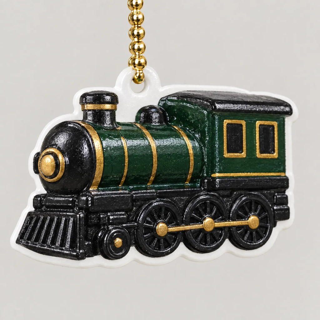 Trein Adventskalender – 24 Trein Hangers van Acryl, van Stoomlocomotief tot Goederenwagon, voor Kinderen & Treinfans