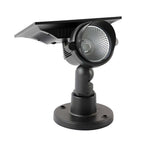 Solar Tuinspot LED RGB – Buitenlamp op Zonne-energie, IP65, Verstelbare Kop, Aluminium, met Grondpin of Basis RGB Met Basis