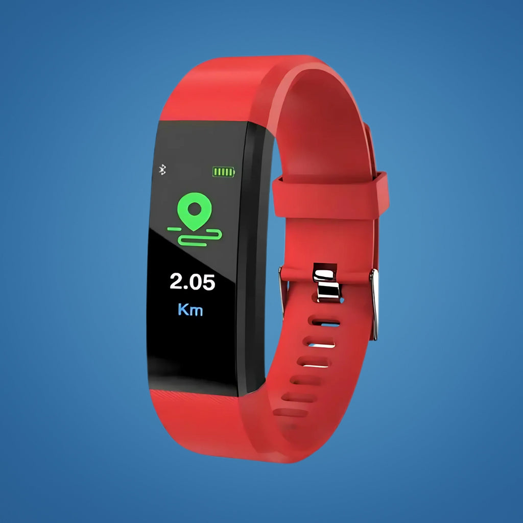 Veiligheidshorloge voor Senioren met Valdetectie GPS Tracker Gezondheidsmeter Hartslagmeting Noodknop