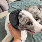 Hond Geluidsdempende Oorbeschermers & Waterdichte Badmuts - Geluiddichte Angstverlichtende Kap, Kalmerende Huisdier-Hoofdbedekking voor Vuurwerk, Verzorging & Onweer