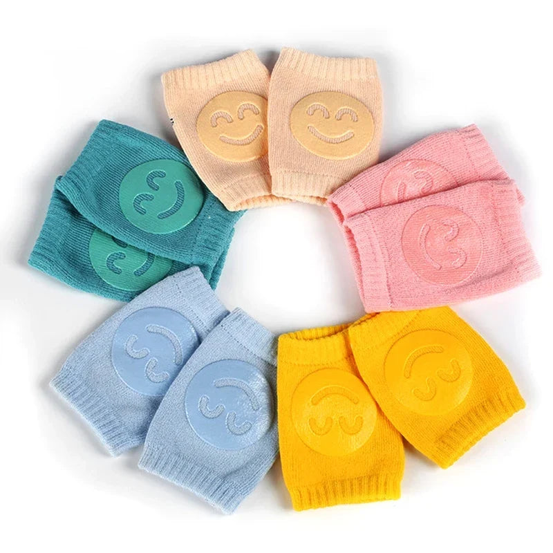 Antislip babykruipkniebeschermers - Ademende kniebeschermers & beenwarmers voor peuters