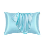 100% Mulberry Zijde Kussensloop – Zacht voor Haar & Huid Hemelsblauw 50 x 75 cm