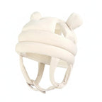 Baby 360 hoofdbeschermhelm - Ademende valbeschermkap voor lopen & kruipen Beige