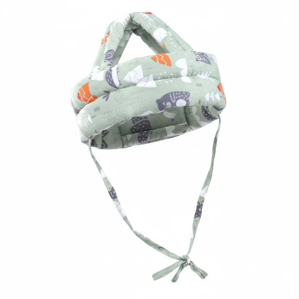 Baby 360 hoofdbeschermhelm - Ademende valbeschermkap voor lopen & kruipen Effen muts